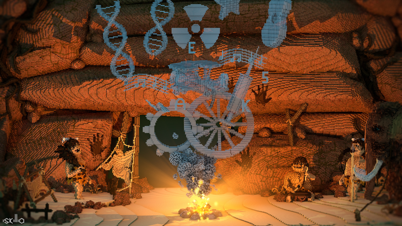 Illustration for article titled The Best Minecraft Sculptures Continue To Impress